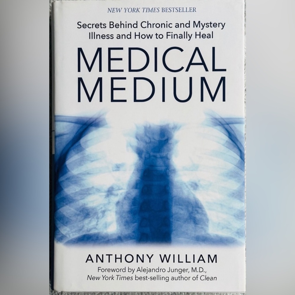 Medical Medium Anthony William Hardcover Book How To Heal